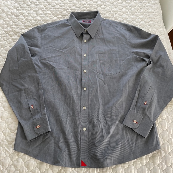 UNTUCKit Pio Cesare Wrinkle Free Button Down Shirt - Picture 1 of 7